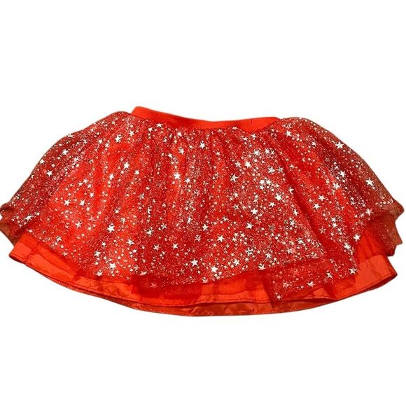 Red Starry Tulle Tutu Skirt, Sun Squad, Age 3+, NWT - Picture 3 of 6